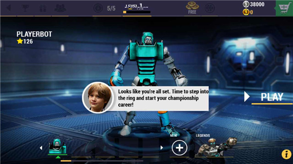 铁甲钢拳世界机器人拳击赛游戏