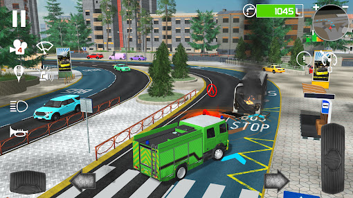 消防车模拟器破解版下载-消防车模拟器最新版下载v2.0