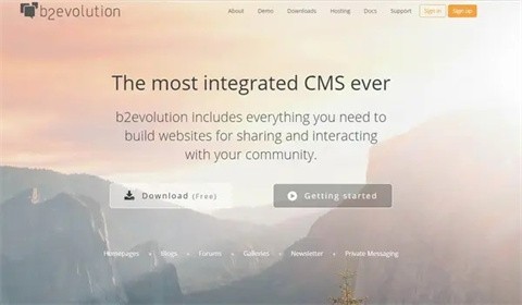 b2evolution免费版下载-博客系统b2evolution v7.2.3 免费版下载