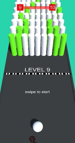 白球冲撞中文版下载-白球冲撞Color Dump 3D下载v0.2