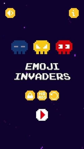 小表情太空战斗游戏汉化版下载-小表情太空战斗Emoji Invaders手游正版下载v1.2