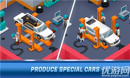 闲置汽车工厂大亨去广告版最新游戏下载-闲置汽车工厂大亨安卓中文版下载v0.9.2