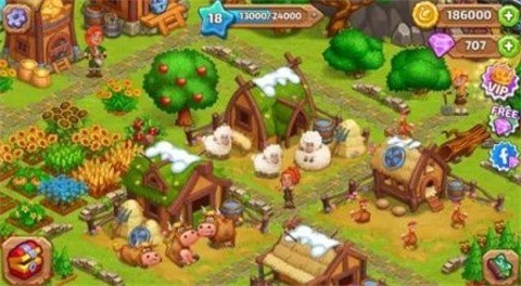 北龙岛建造维京人农场下载-北龙岛建造维京人农场无限金币钻石版下载v1.39