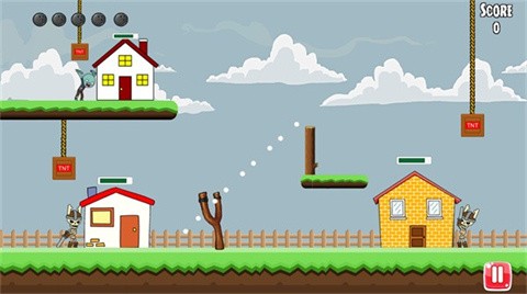 弹弓僵尸战争汉化版下载-弹弓僵尸战争Angry zombies下载v2.0.0.3