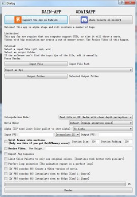 DAIN APP破解版下载-视频补帧软件DAIN APP v0.31 最新免费版下载