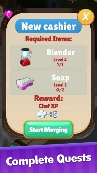 美味合并餐厅无限金币版最新游戏下载-美味合并餐厅中文破解版下载v1.9