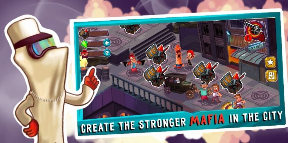 黑帮空闲免广告解锁皮肤最新游戏下载-黑帮空闲mod中文版下载v1.8.1