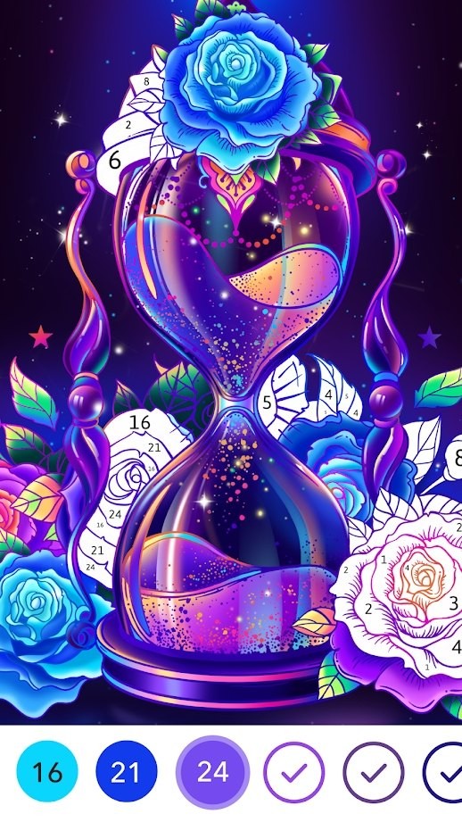 彩色风景按数字着色安卓版