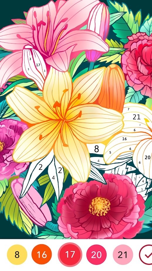 彩色风景按数字着色安卓版