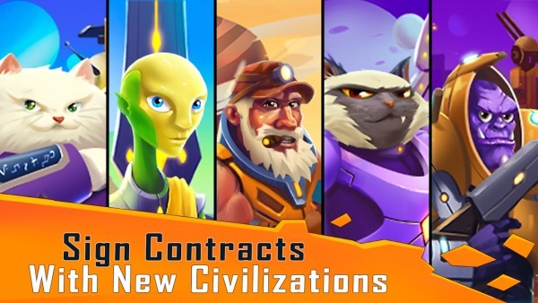 太空港空闲大亨无限金币钻石最新游戏下载-太空港空闲大亨中文破解版下载v2.01