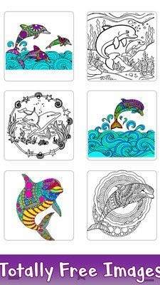 海豚着色书安卓版下载-海豚着色书正式版下载 v1.1