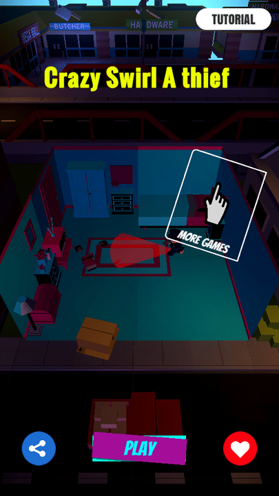 疯狂漩涡小偷3D最新版