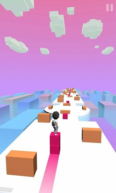 在立方体上冲浪的男孩3D安卓版