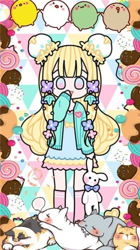 托卡粉彩少女换装最新版