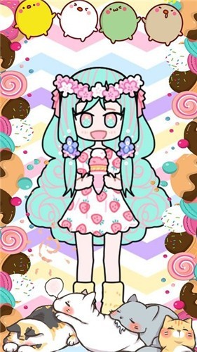 托卡粉彩少女换装最新版