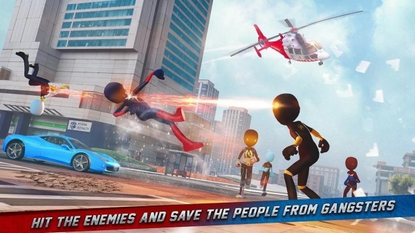 火柴冰英雄犯罪城破解版