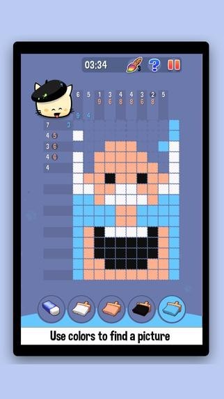 饥饿猫方块绘制手机版