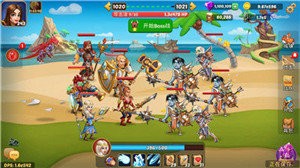 点击奇幻英雄战斗