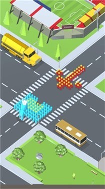 团体格斗十字路口完整版