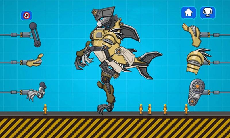 机甲食人鲨模拟游戏最新版下载-机甲食人鲨模拟手游下载v1.0