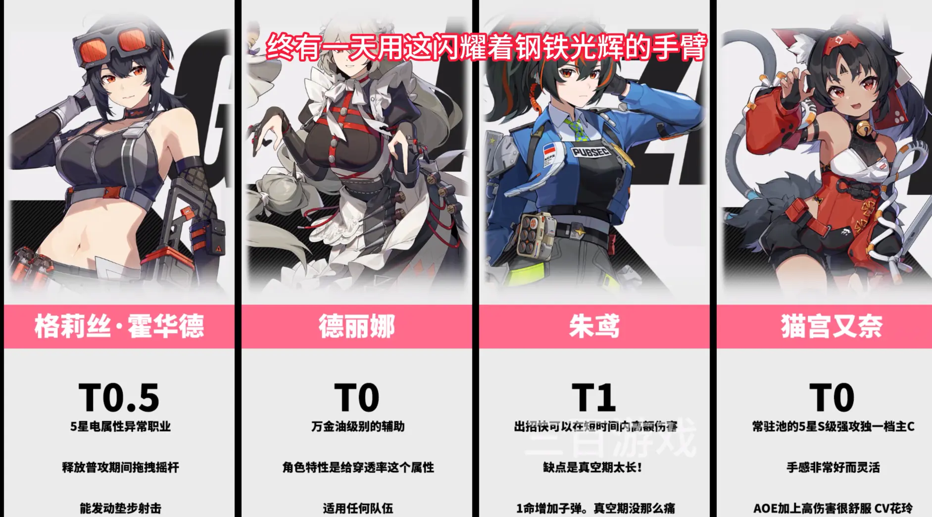 绝区零角色强度排行榜