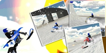 极端的雪地自行车模拟器3D for ios v1.0 苹果版