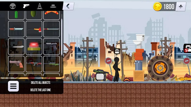 玩偶火柴人沙盒免广告获得奖励版下载