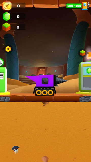 地面挖掘机无限金币版下载