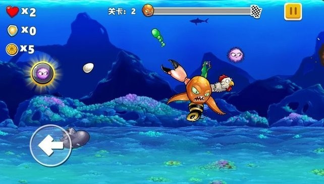 疯狂章鱼破解版无限金币无限贝壳下载